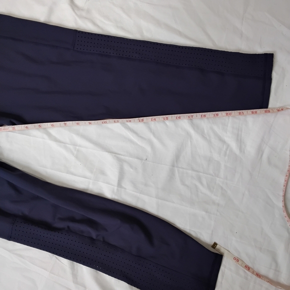 Isabel Maternity by Ingrid & Isabel Kids Black and Purple Leggings - Picture 7 of 8